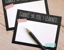 Free Printable Teacher Appreciation Notes by Chickabug