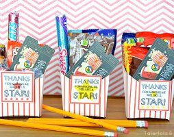 Teacher Appreciation Gift: Movie Gift Card Gift Idea and Free Printables by Tate...
