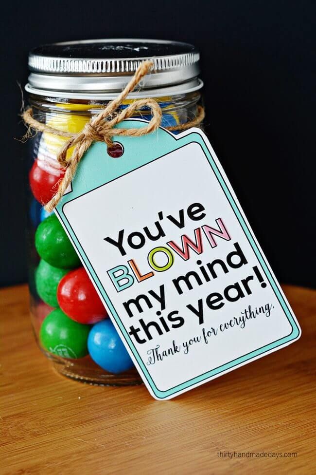 Teacher appreciation gift ideas have come a long way! When we were coming up tea...