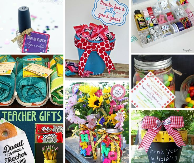 These 10 DIY gifts for teachers are inexpensive and easy to make. Complete with ...