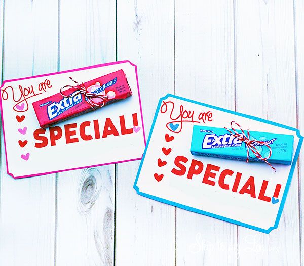 extra special teacher gift idea and free printable card