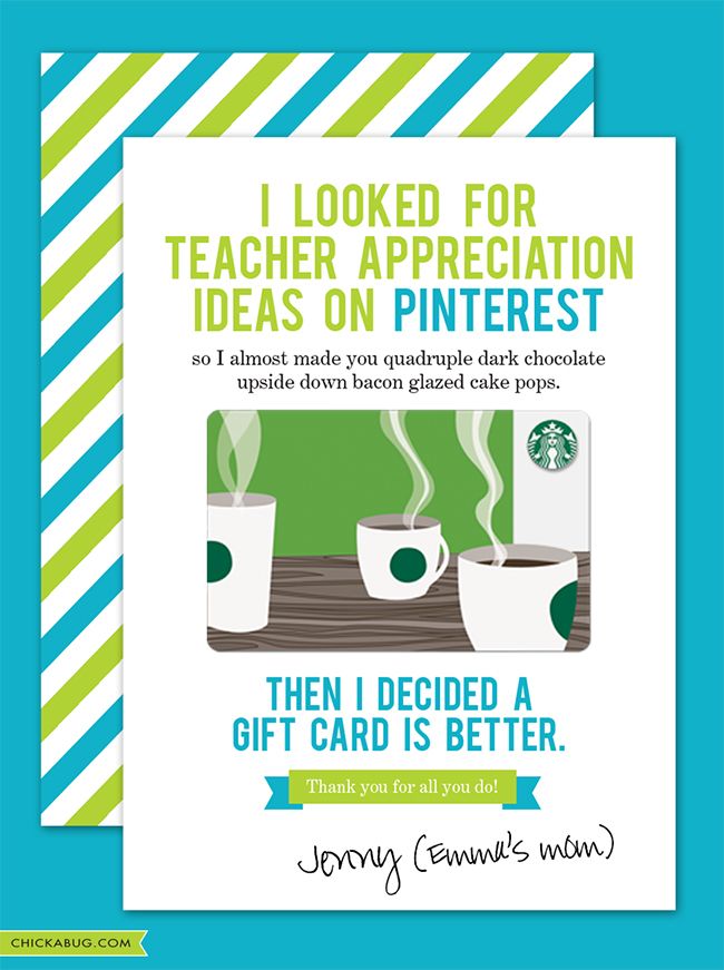 teacher appreciation cards