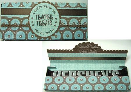 teacher appreciation gift idea: candy bar covers