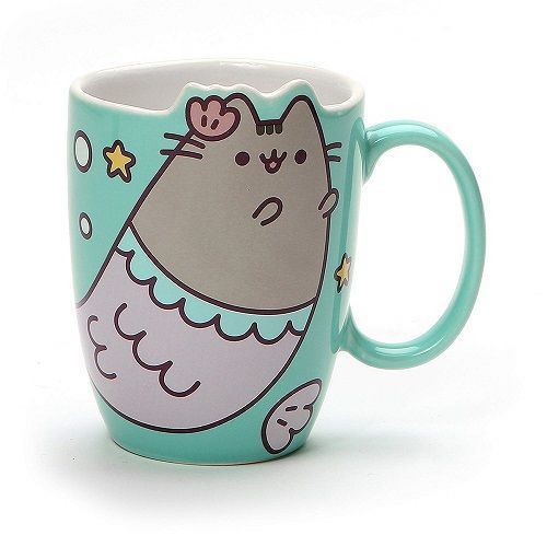 Pusheen Mermaid Cat Mug - For your friends who love cats or mermaids