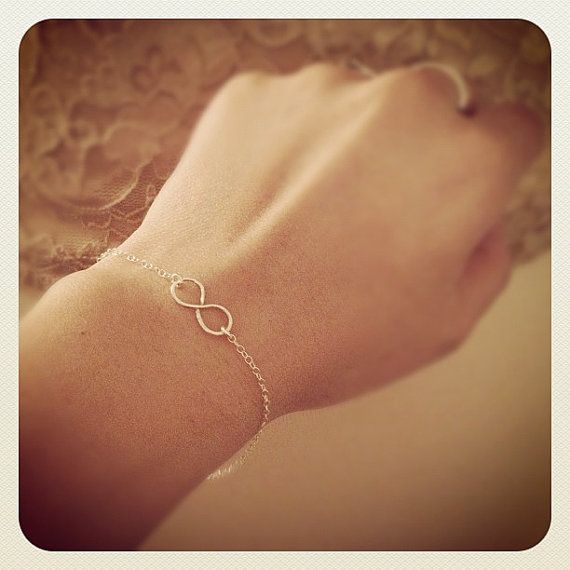 Infinity bracelet for your bridesmaids...love!