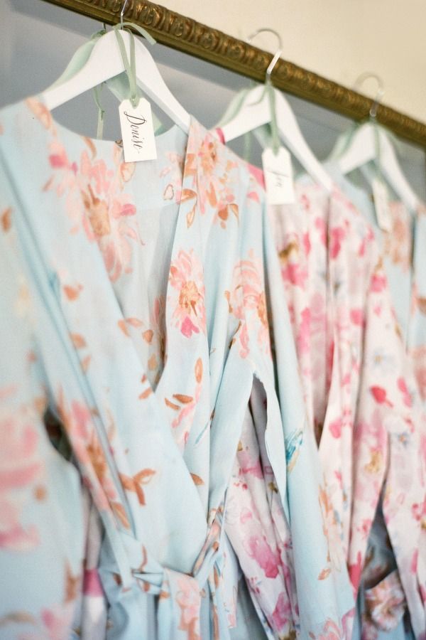 bridesmaids robes {love these}