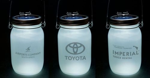 Corporate Gifts Ideas     Corporate gifts – branded Consol Solar Jars