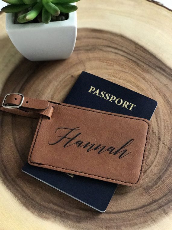 Personalized Luggage Tag, Logo, Corporate Gifts, Engraved Luggage Tag, Luggage T...