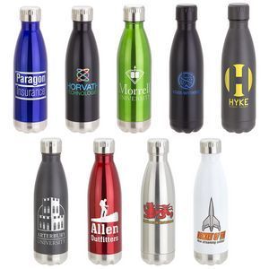 Stainless Steel Bottle! It's even vacuum insulated! *18/8 Stainless steel constr...