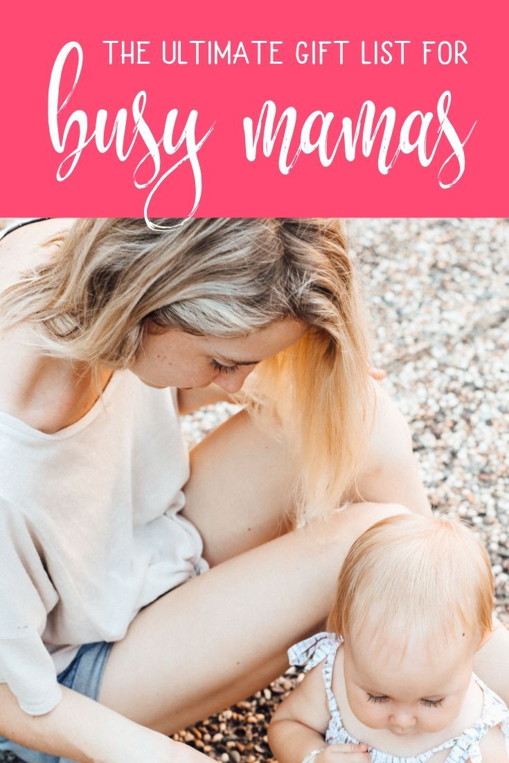 Busy moms are hard to buy for!  Visit this list for the best gift ideas for busy...