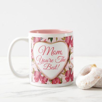 #Mother's Day Best Mom Personalized Two-Tone Coffee Mug - #drinkware #cool #spec...