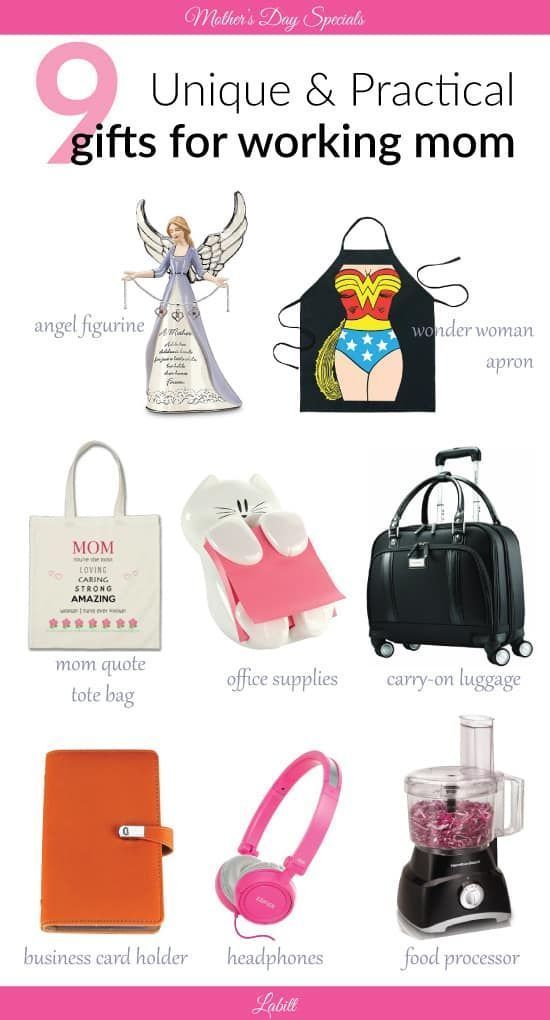 Best gifts for working moms. Unique, fun, and thoughtful ideas.