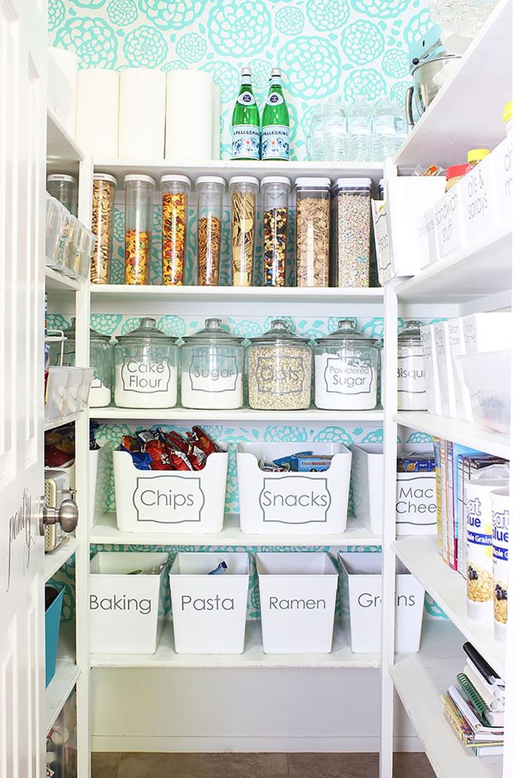Labeling the jars in your pantry will prevent you from buying ingredients you al...