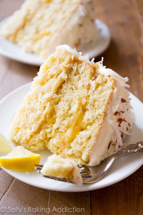 If Mom loves lemon and coconut, then this is the cake she needs to eat for her s...