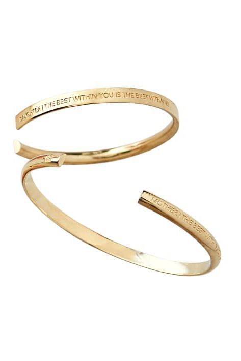 Matching mother-daughter bracelets is a gift Mom will cherish forever.  #mothers...