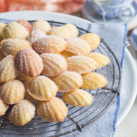 Orange Blossom Madeleines:  Infused with citrusy orange blossom water for a subt...