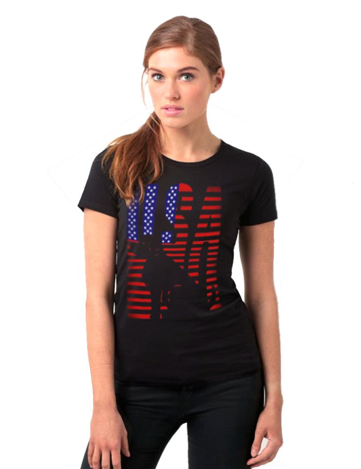 USA Dog Lover t shirts for women