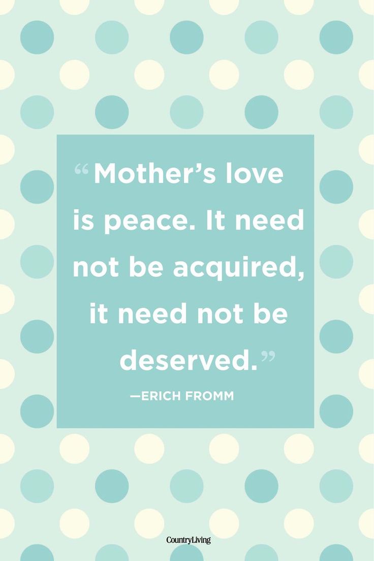 We don't have to feel we deserve our mother's unconditional love–we're lucky e...