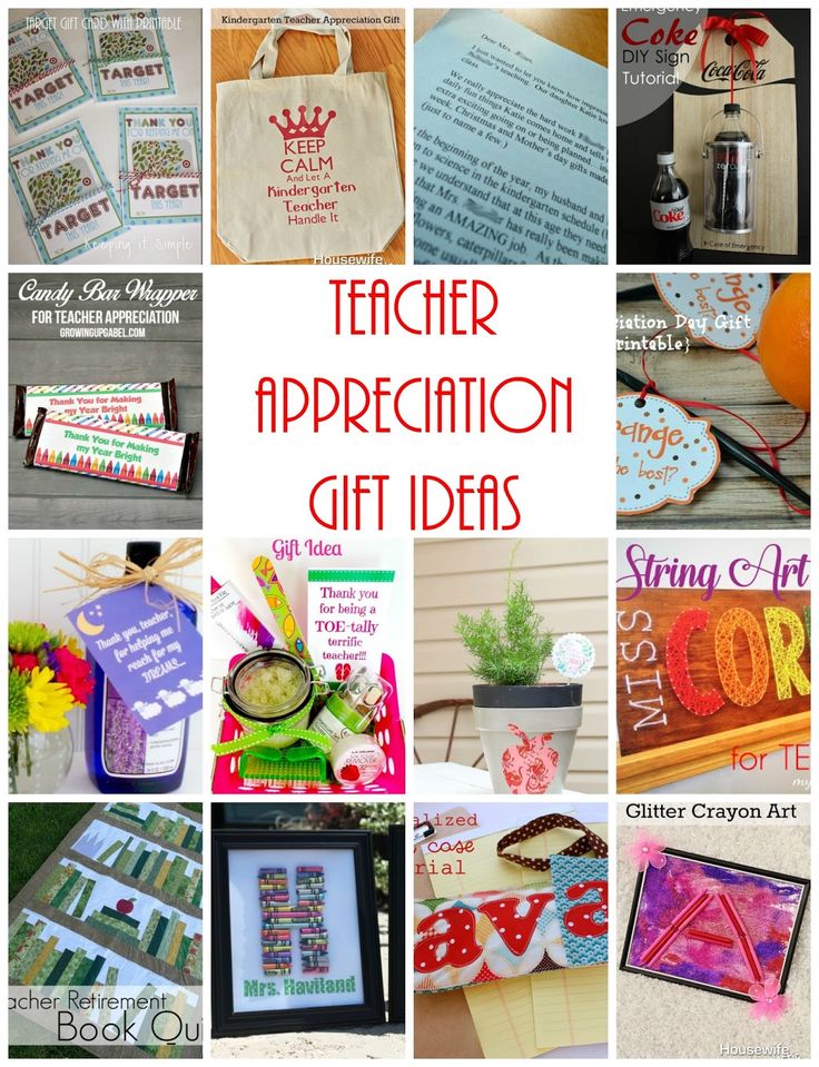 Teacher Appreciation Gifts Ideas #teacherapprecation #giftideas #diygifts #teach...