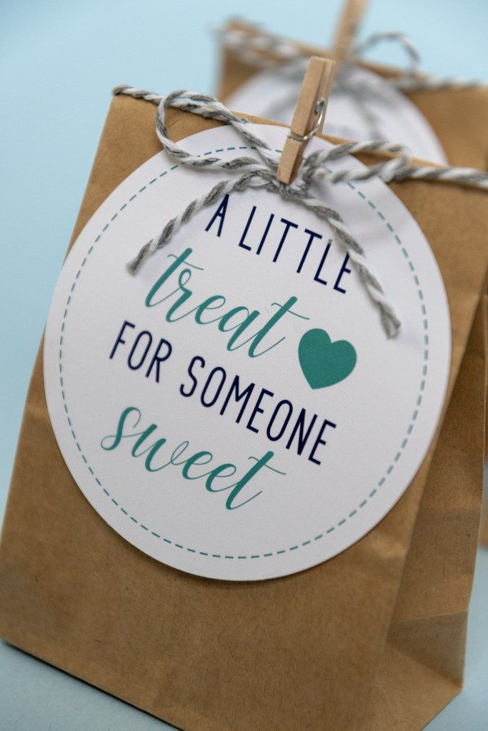 New, Blue, A Little Treat for Someone Sweet Free Printable Gift Tags – FAKING ...