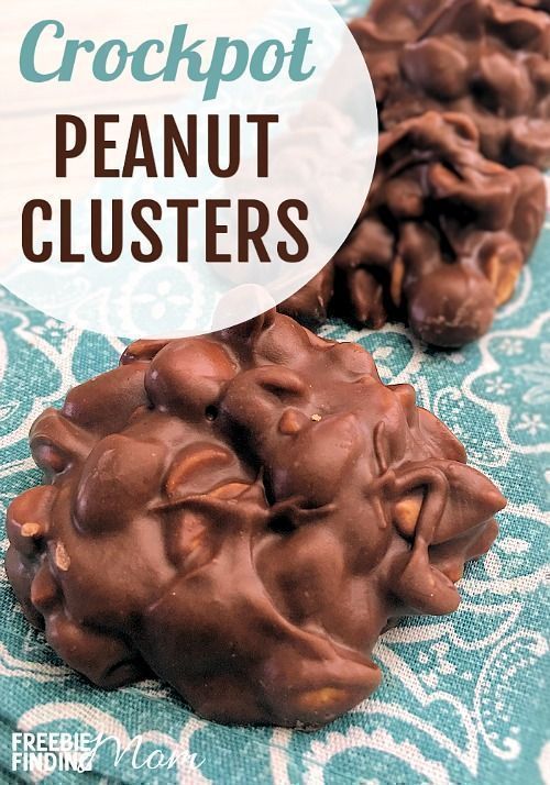 Need an easy homemade candy recipe for the holidays? This Peanut Clusters in Cro...