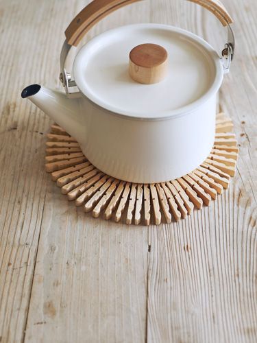 Does mom love tea? Whip up a Scandinavian-style table protector from–get this...