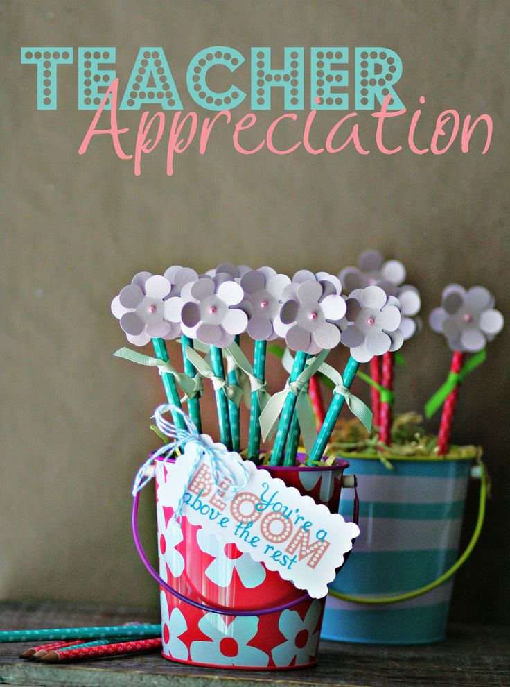 23 Handmade Teacher Appreciation Gift Tutorials #teacher #gift #ideas #appreciat...