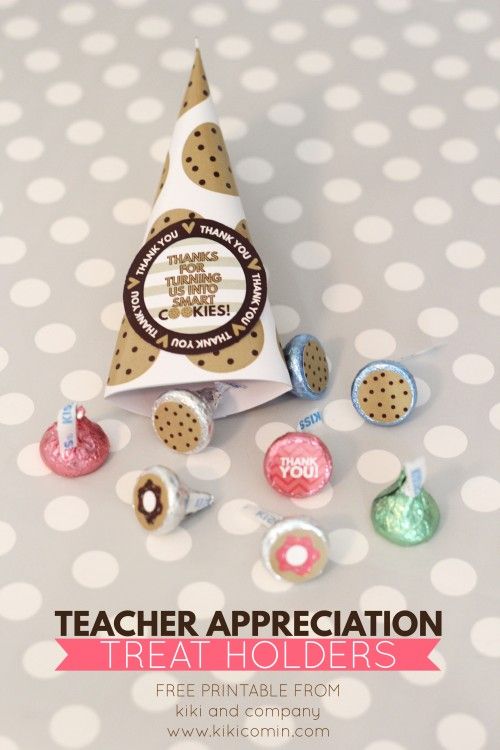 Teacher Appreciation Treat Holders from kiki and company. Can't wait to use thes...