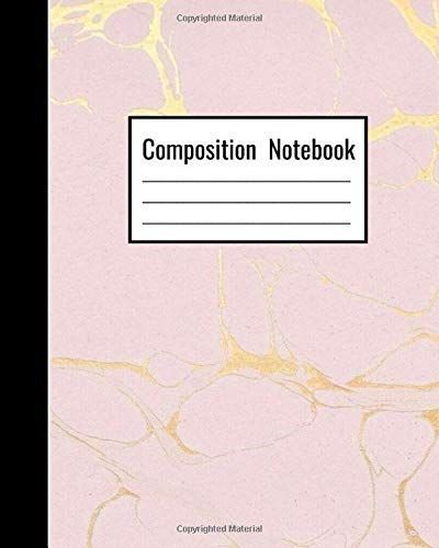 Gold Pink Marble Notebook. Pink school essentials for teens. Pink back to school...