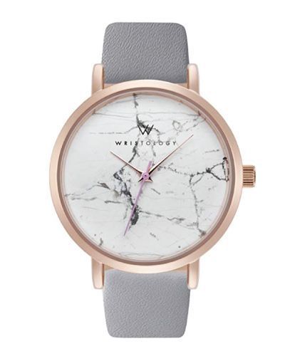 Rose Gold Marble Wrist Watch. Marble fashion accessories. School outfits ideas.