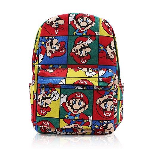 This fun Mario Backpack is perfect for school, traveling, hiking, and more. (Fas...