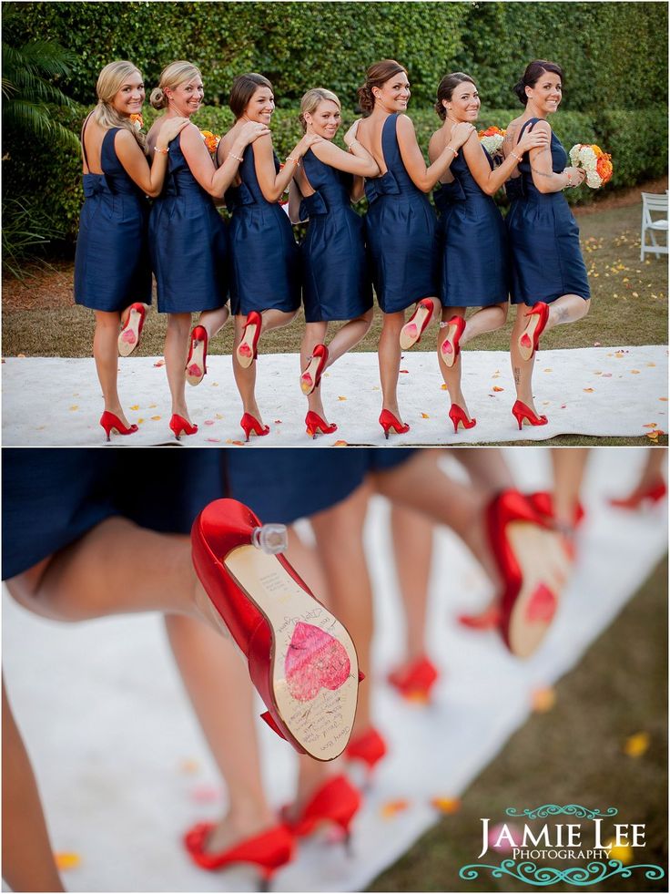 This is an adorable idea for your bridesmaids. Have the bride write a personal m...