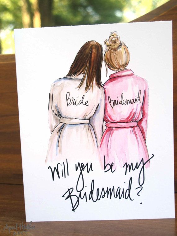 Will You Be My Bridesmaid PDF Download printable cards  #wedding #bride #bridesm...