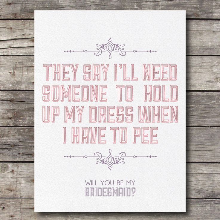 Will you be My Bridesmaid Card - Customizable - Digital Ready to Print. $5.00, v...