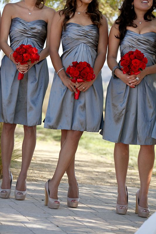cute dress style for bridesmaids