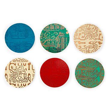 Circuit Board Coasters