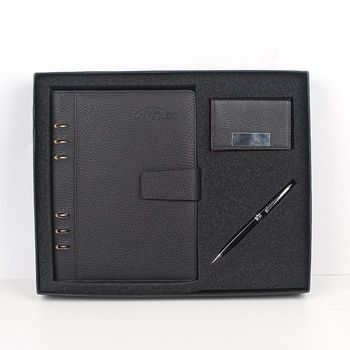 Corporate gifts 2016 pen set together with roller pen business card holder and s...