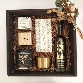Custom Corporate Client Gift Box. Curated Gift Box. Referral gifts.