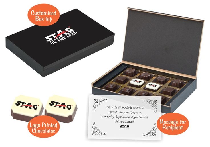Diwali Corporate Gifts (12 Chocolates - Sample Box)