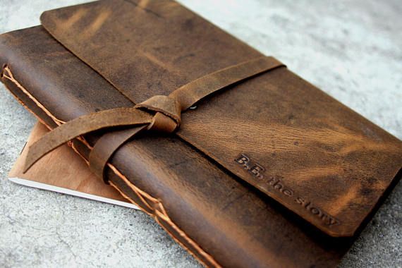 Personalized Corporate gifts, Leather Journal, Wedding, Client Gift ideas, Gifts...