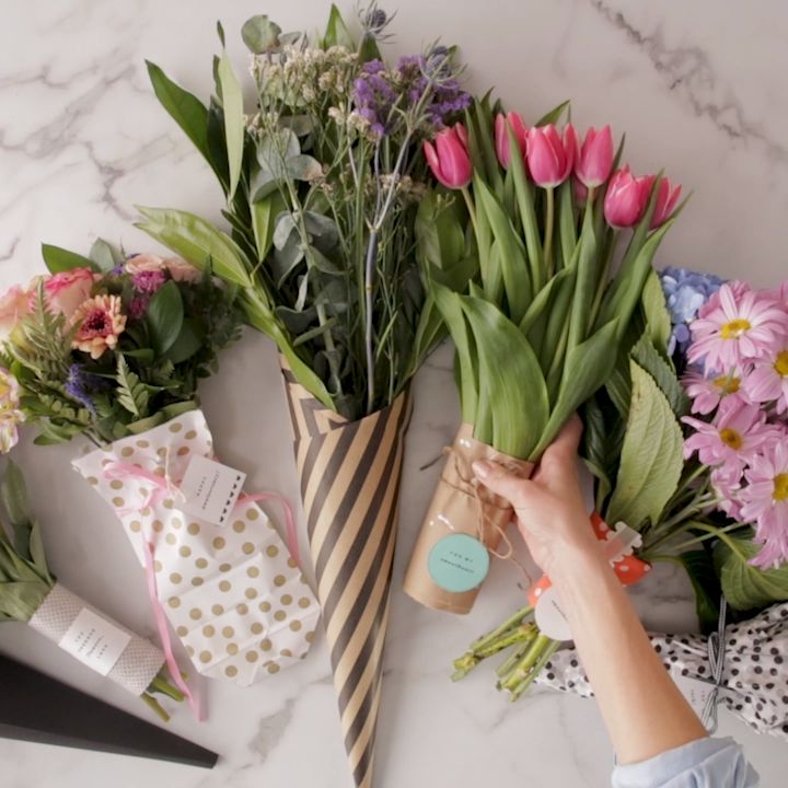 7 Stunning DIY Bouquet Wraps