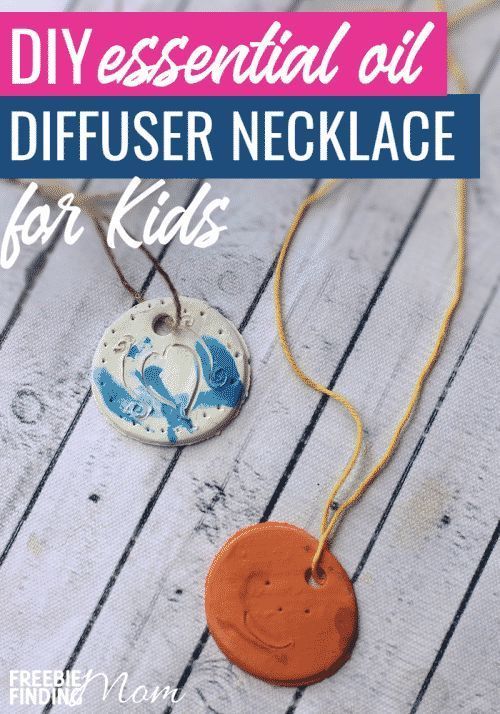 DIY Jewelry Tutorials: Homemade Essential Oil Diffuser Necklaces for Kids | Free...