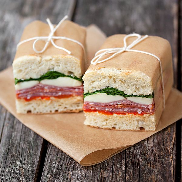 Picnic Perfect Pressed Italian Sandwich by seasonsandsuppers #Sandwiches #Presse...