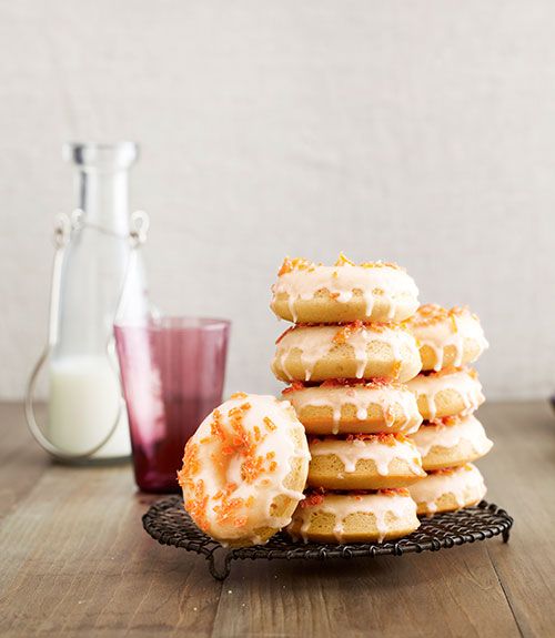 Add tangy flavors to the classic doughnut with these Grapefruit Buttermilk Dough...