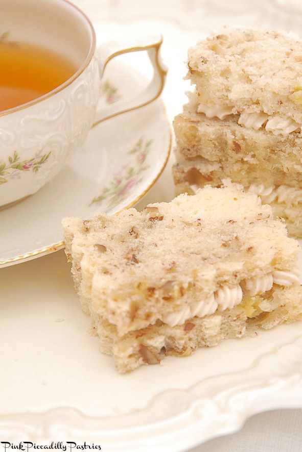Banana Nut Bread Tea Sandwiches allows you to indulge in banana bread at any tim...