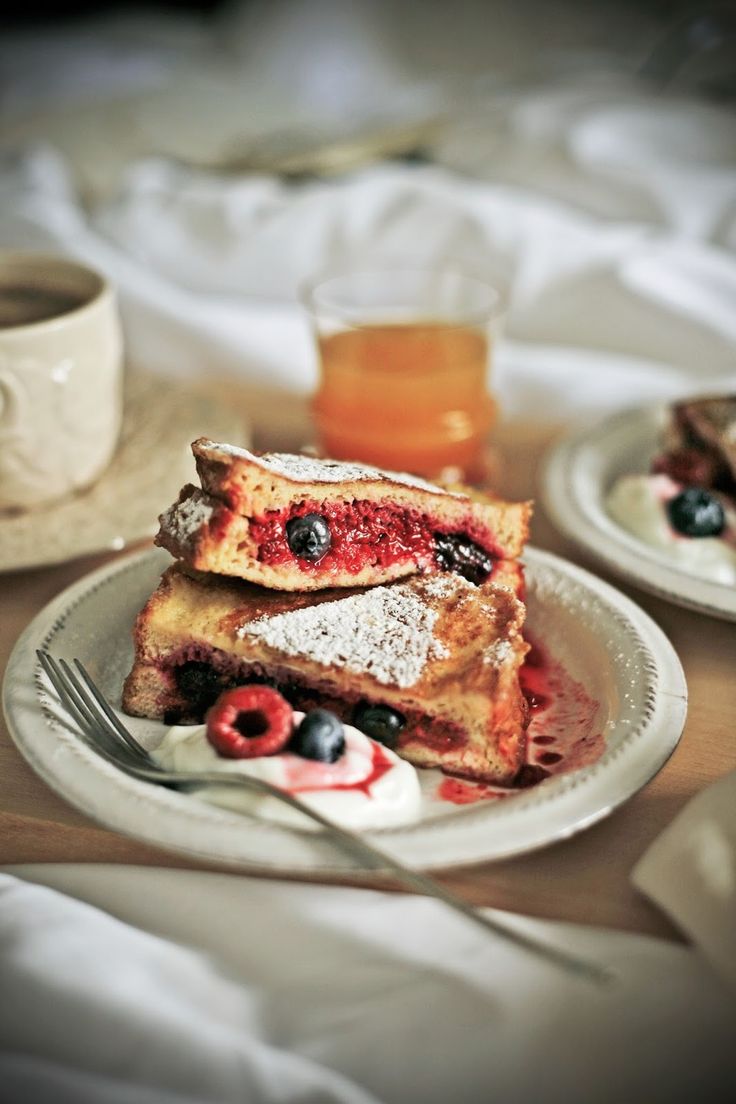 Brioche French Toast is soaked in an egg and milk mixture. This is perfect for m...