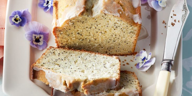 Mom will love this Almond and Poppy Seed Loaf Cake.