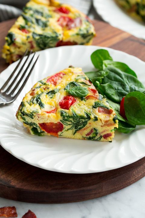 The best part about this fresh frittata is it can be made–and served!—in you...