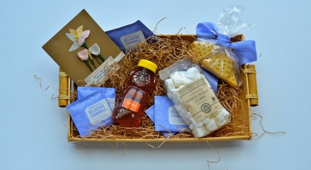 This DIY Mother's Day basket is for the tea lover!