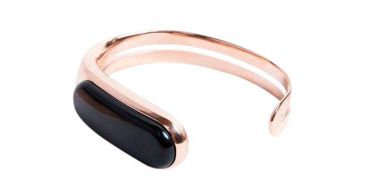 This may look like a piece of jewelry - but it's actually a fitness tracker!
